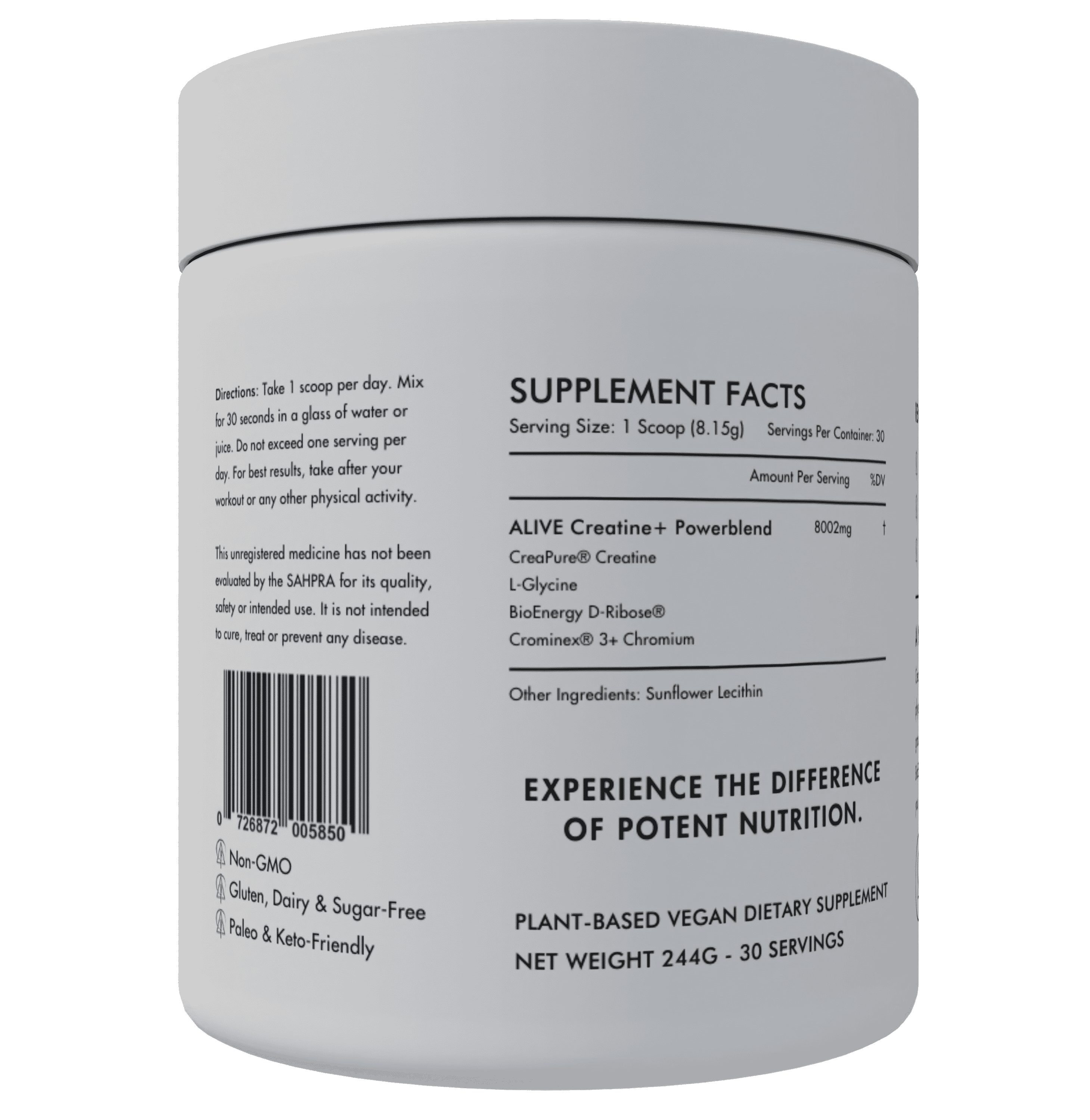 Alive Creatine+ | Muscle, Strength, Mood & Brain