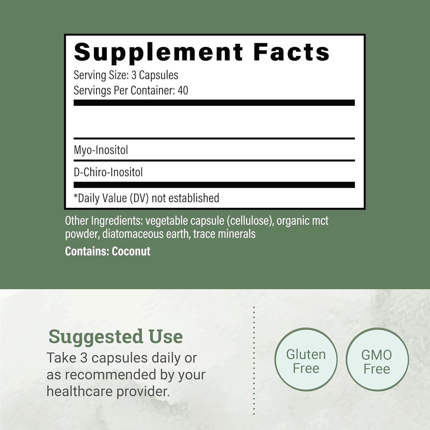 Earth Harmony Myo & D-Chiro Inositol