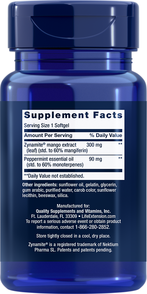 Life Extension Brain Fog Relief — Supplement Facts