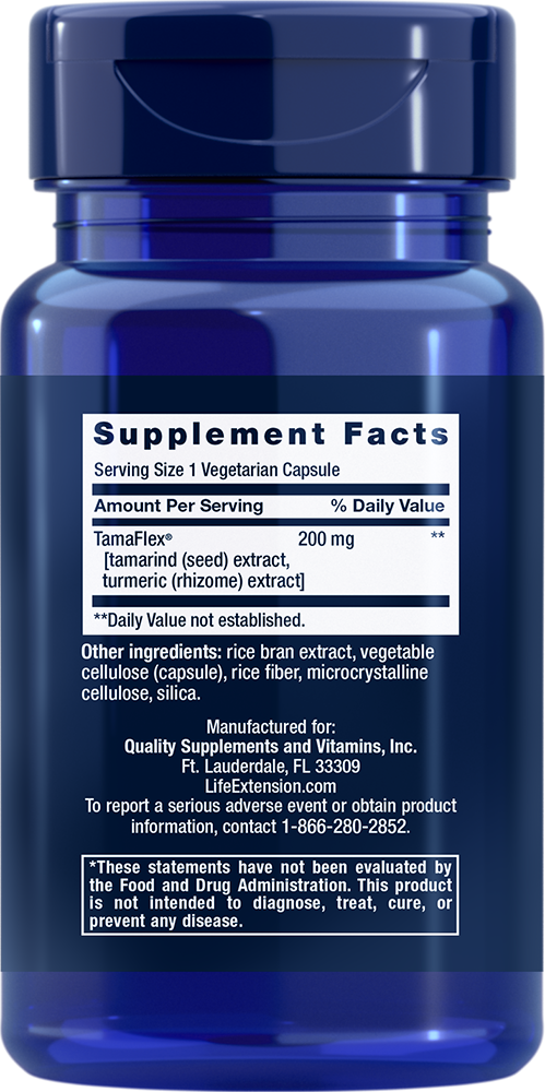 Life Extension Joint Mobility — Supplement Facts