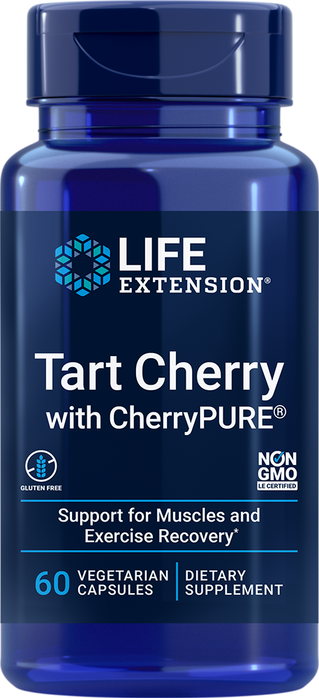 Life Extension Tart Cherry with CherryPURE, 60 vegetarian capsules