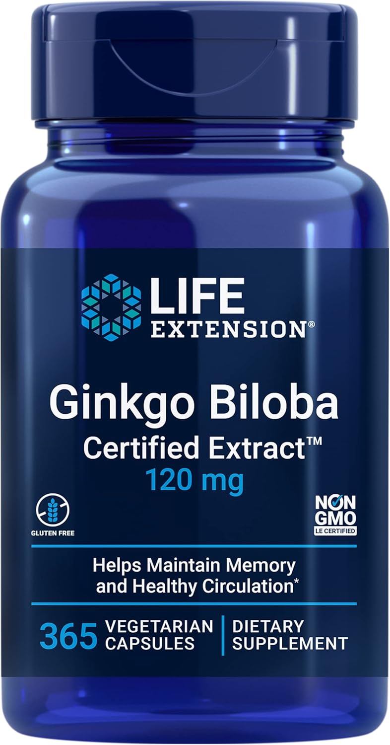 Life Extension Gingko Biloba Certified Extract™