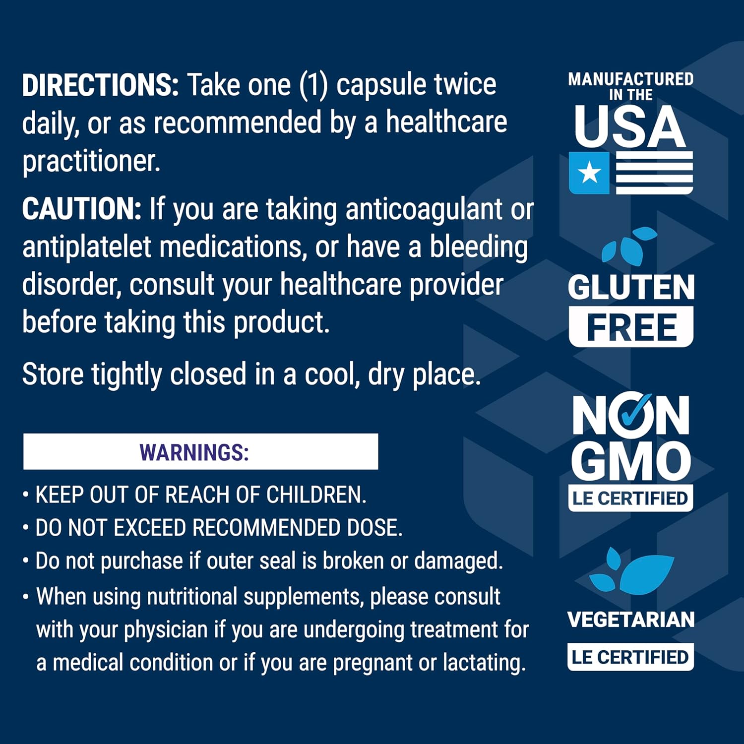 Life Extension Gingko Biloba Certified Extract™