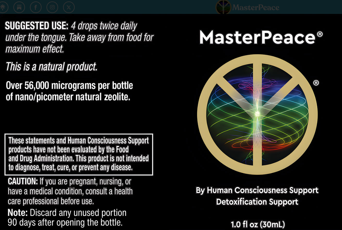 MasterPeace - Powerful Detox Support