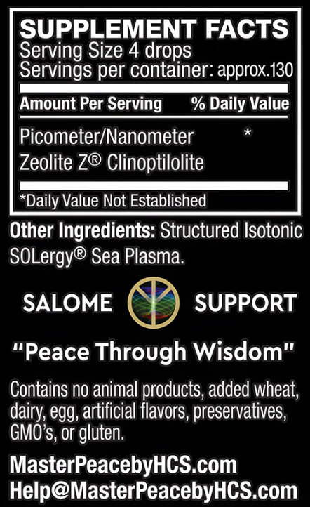 MasterPeace - Powerful Detox Support