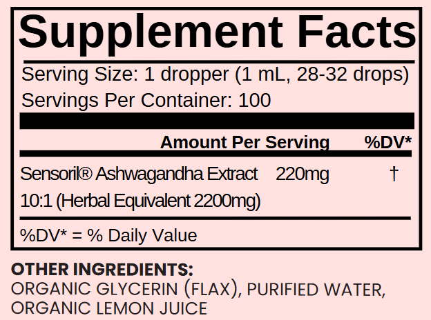 Orgamika Sensoril® Ashwagandha 100ml