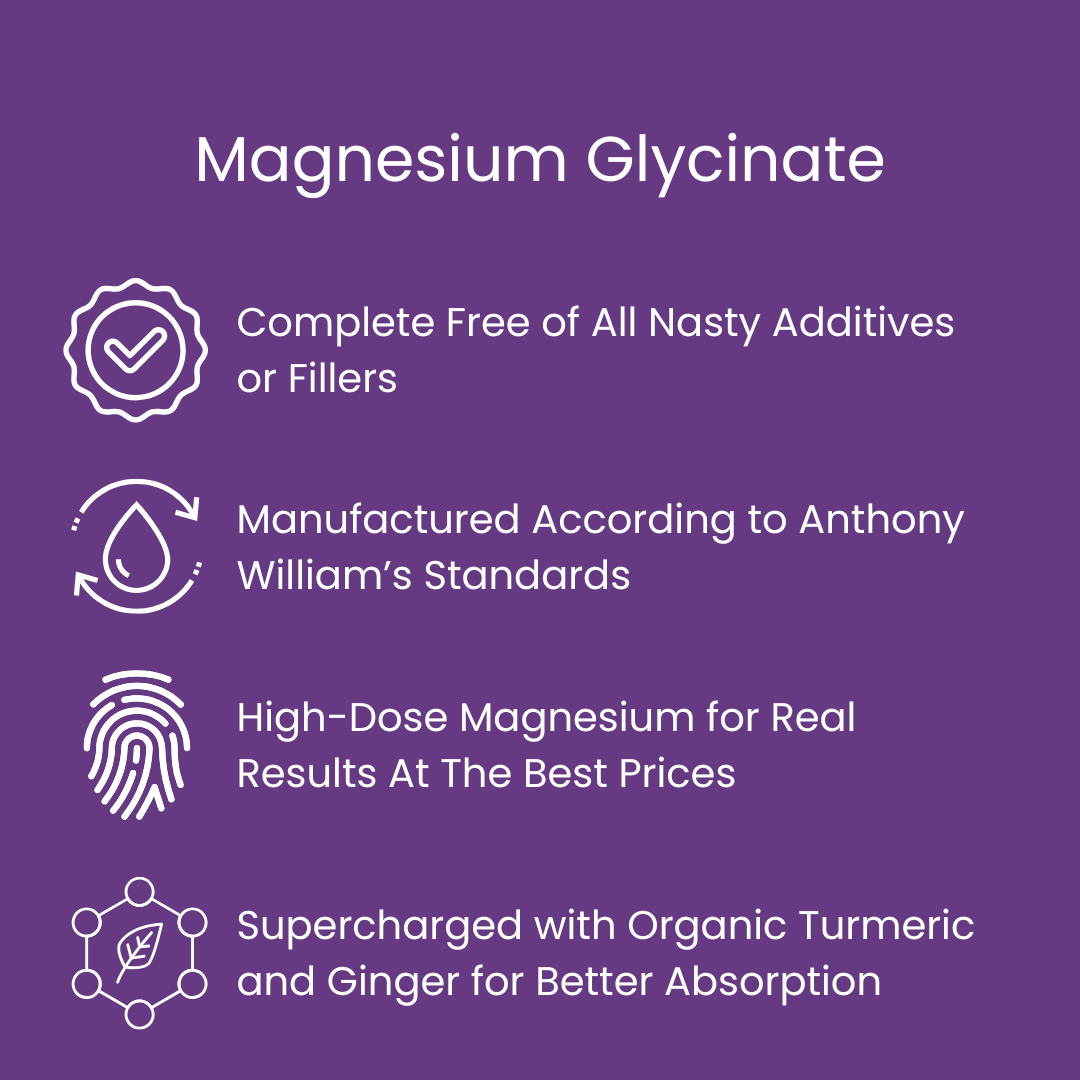 Orgamika Magnesium Glycinate 180 Capsules