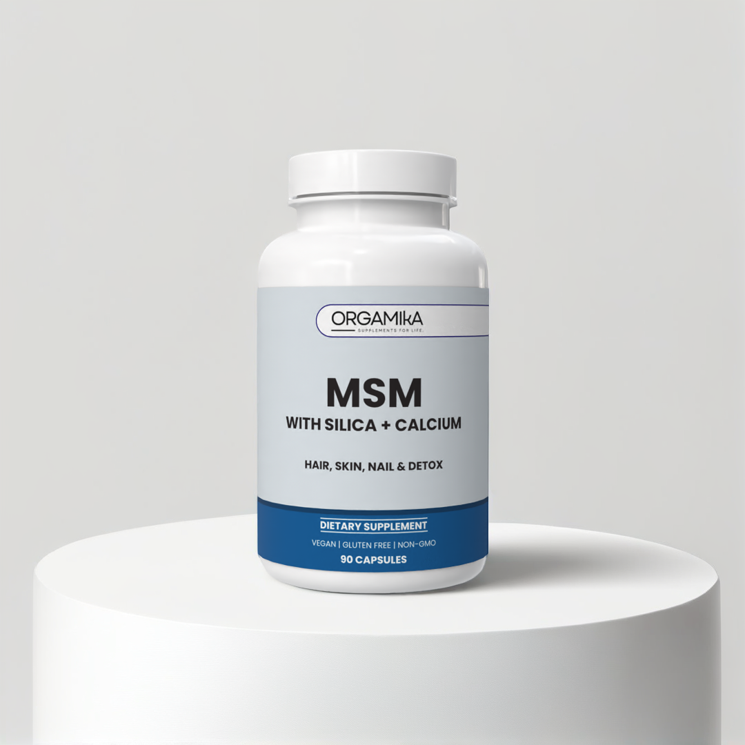 Orgamika MSM with Silica & Calcium