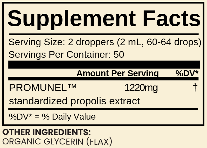 Orgamika PropolisGold 100ml - Organic