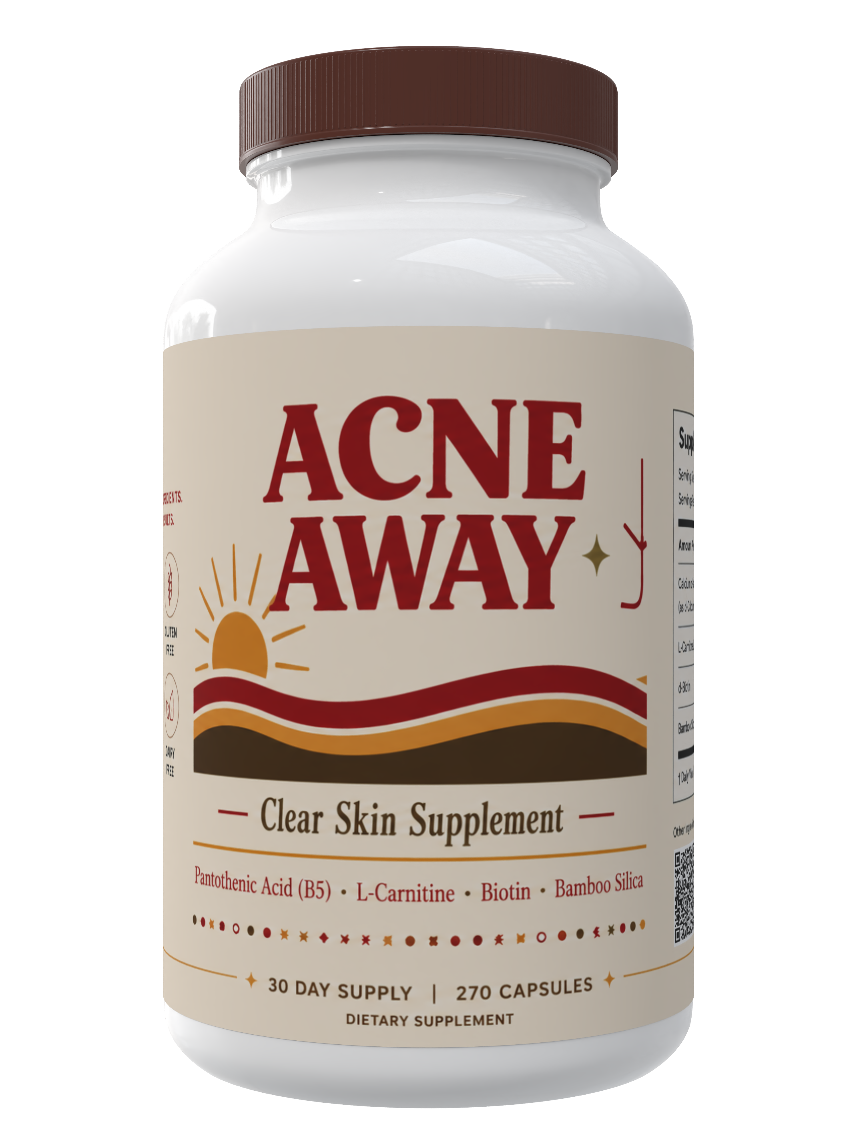 Acne Away - Clear Skin Supplement