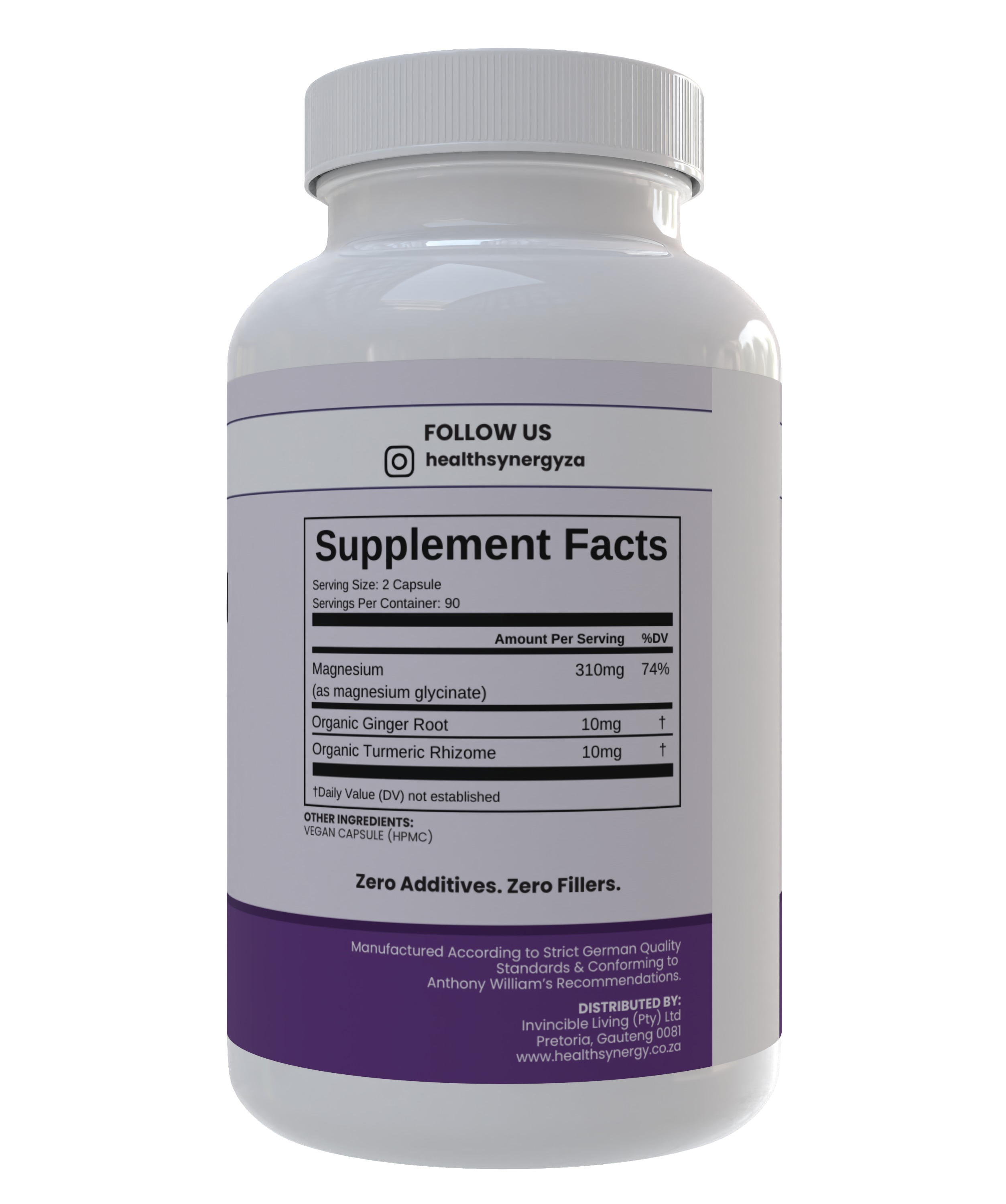 Orgamika Magnesium Glycinate 180 Capsules