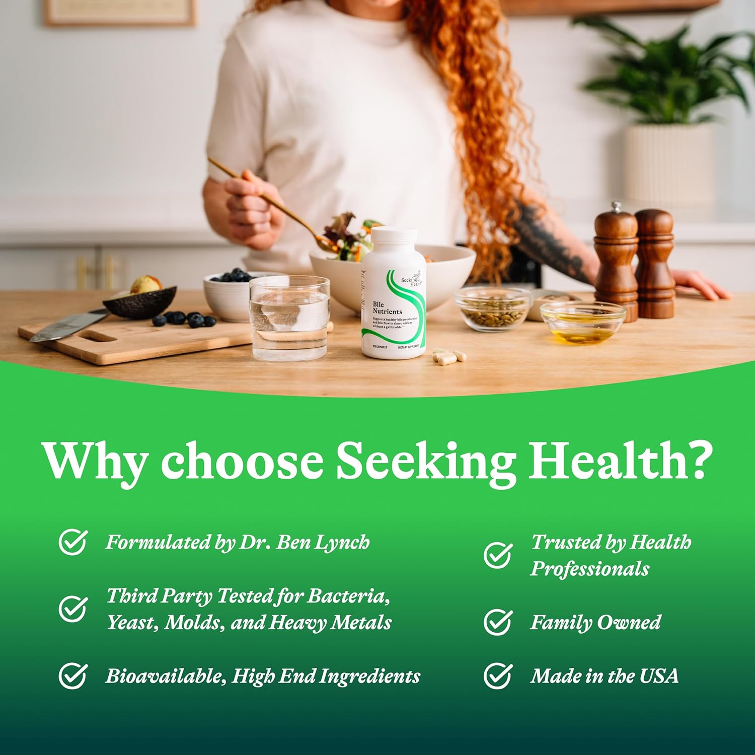 SeekingHealth Bile Nutrients 120C
