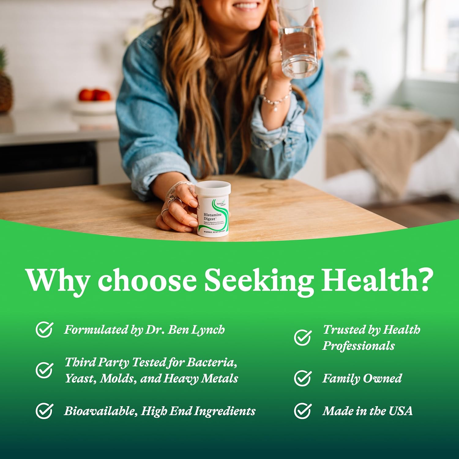 SeekingHealth DAO Enzyme (formely Histamine Digest) 90C