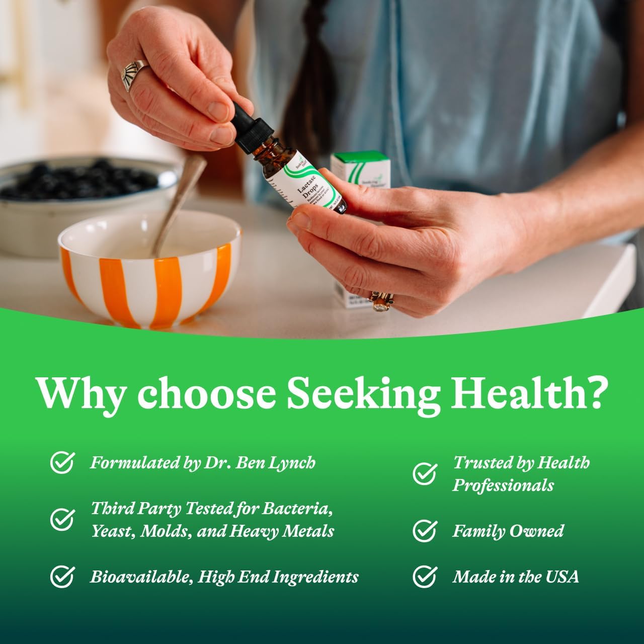 SeekingHealth Lactase Drops