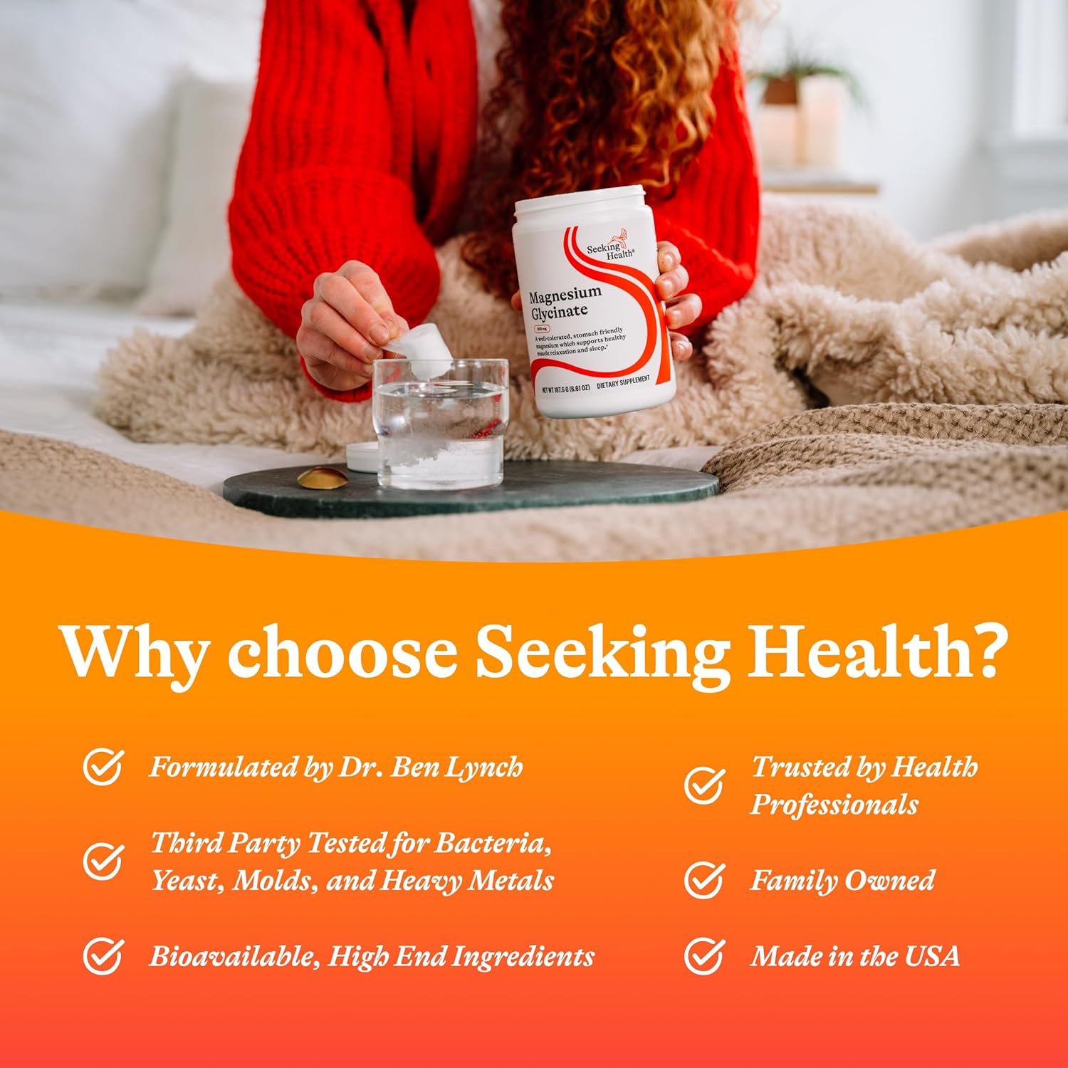 SeekingHealth Magnesium Glycinate Powder