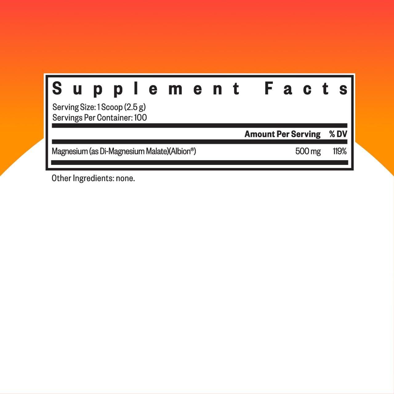 SeekingHealth Magnesium Malate Powder