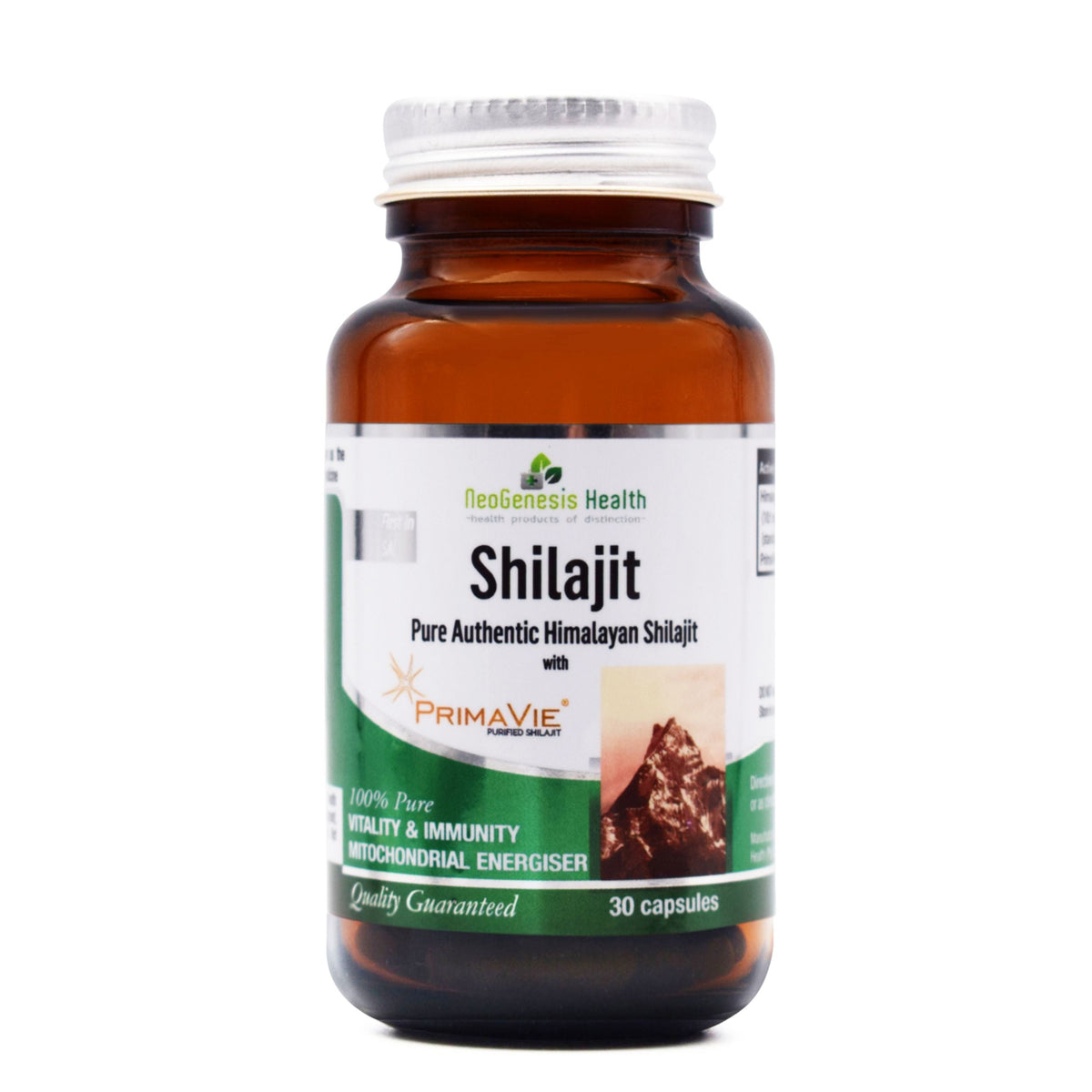 Neogenesis Health PrimaVie Shilajit 30 capsules