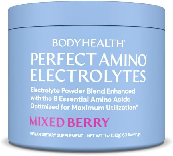 BodyHealth PerfectAmino Electrolytes Mixed Berry - 60 servings