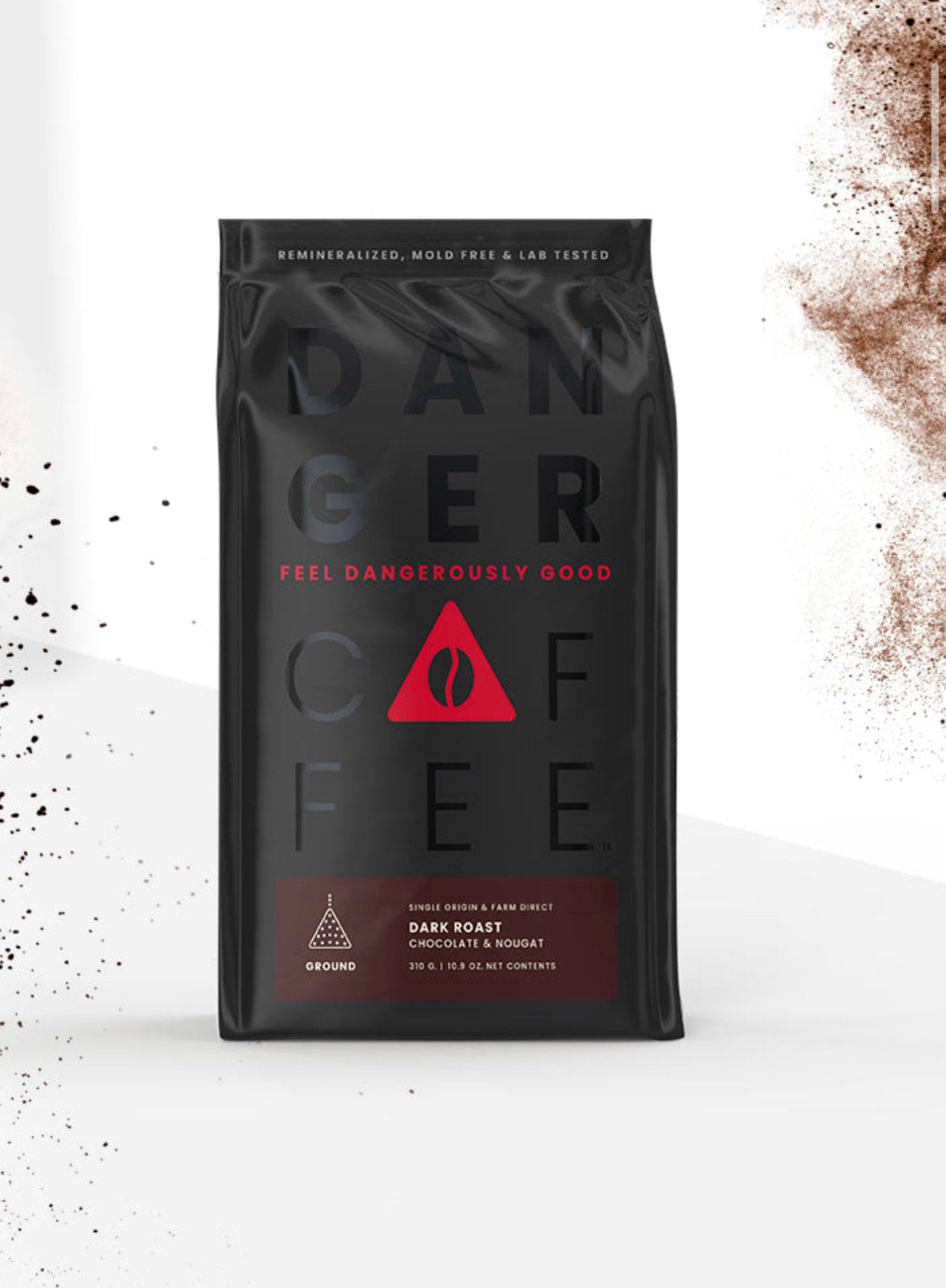 Danger Coffee Dark Roast Ground 340g