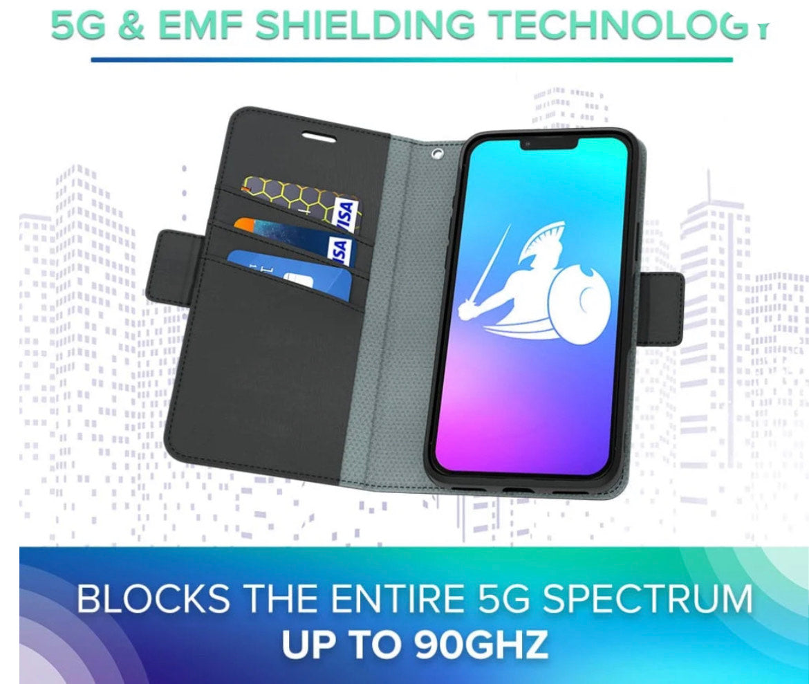DefenderShield iPhone 14 Series EMF Protection + 5G Radiation Blocking Phone Case