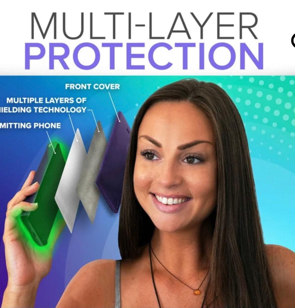 DefenderShield iPhone 14 Series EMF Protection + 5G Radiation Blocking Phone Case