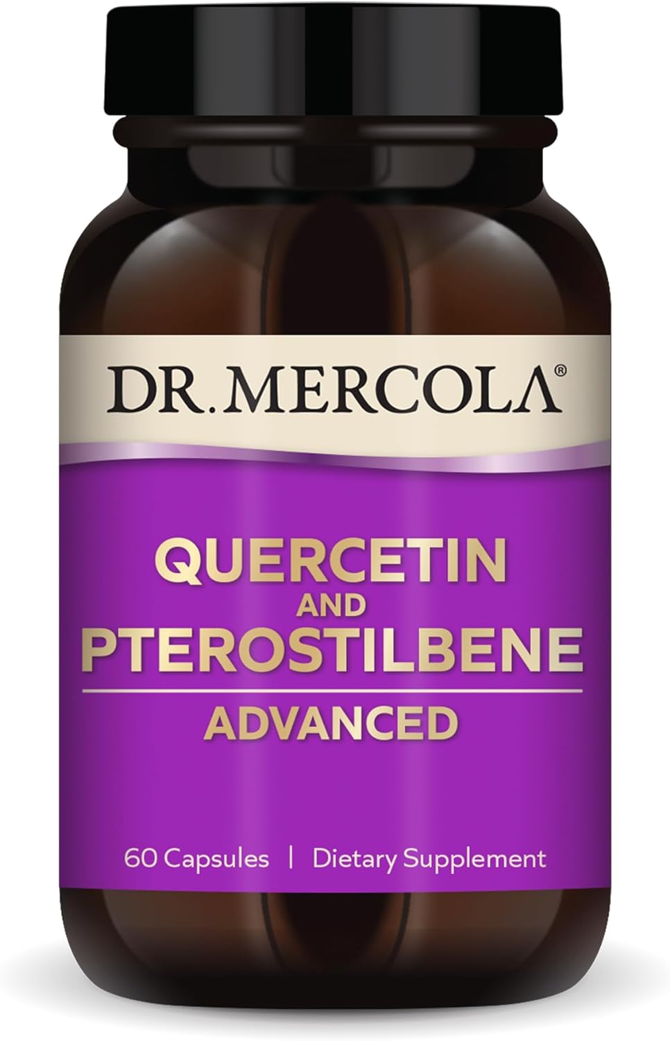 Dr Mercola Quercetin and Pterostilbene Advanced 60 Capsules (30 Day Supply)