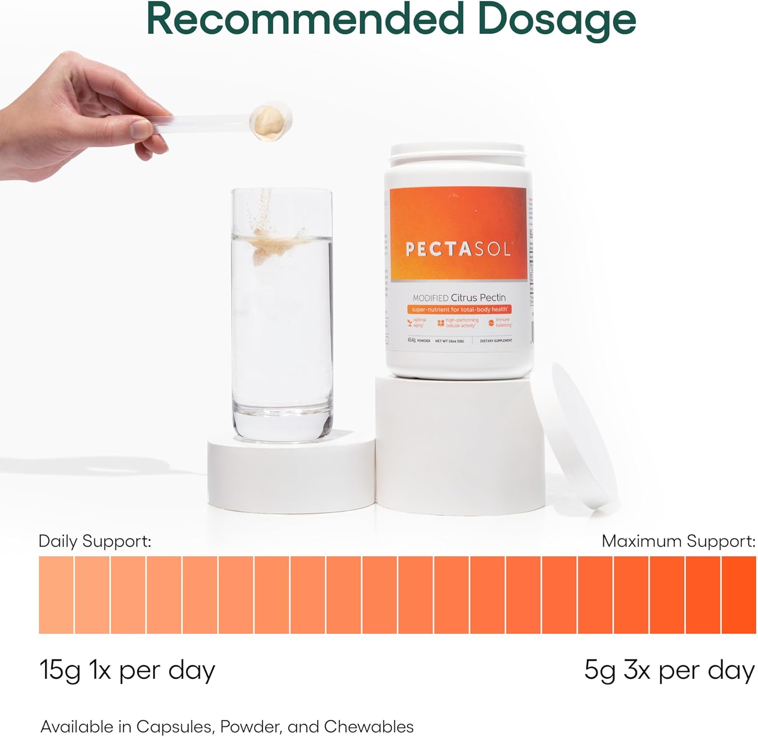 EcoNugenics Pectasol Modified Citrus Pectin - 454g Powder