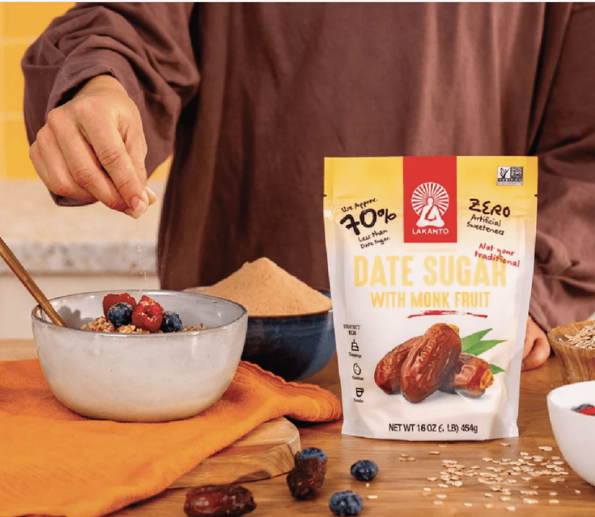 Lakanto Date Sugar with Monkfruit Sweetener 454g