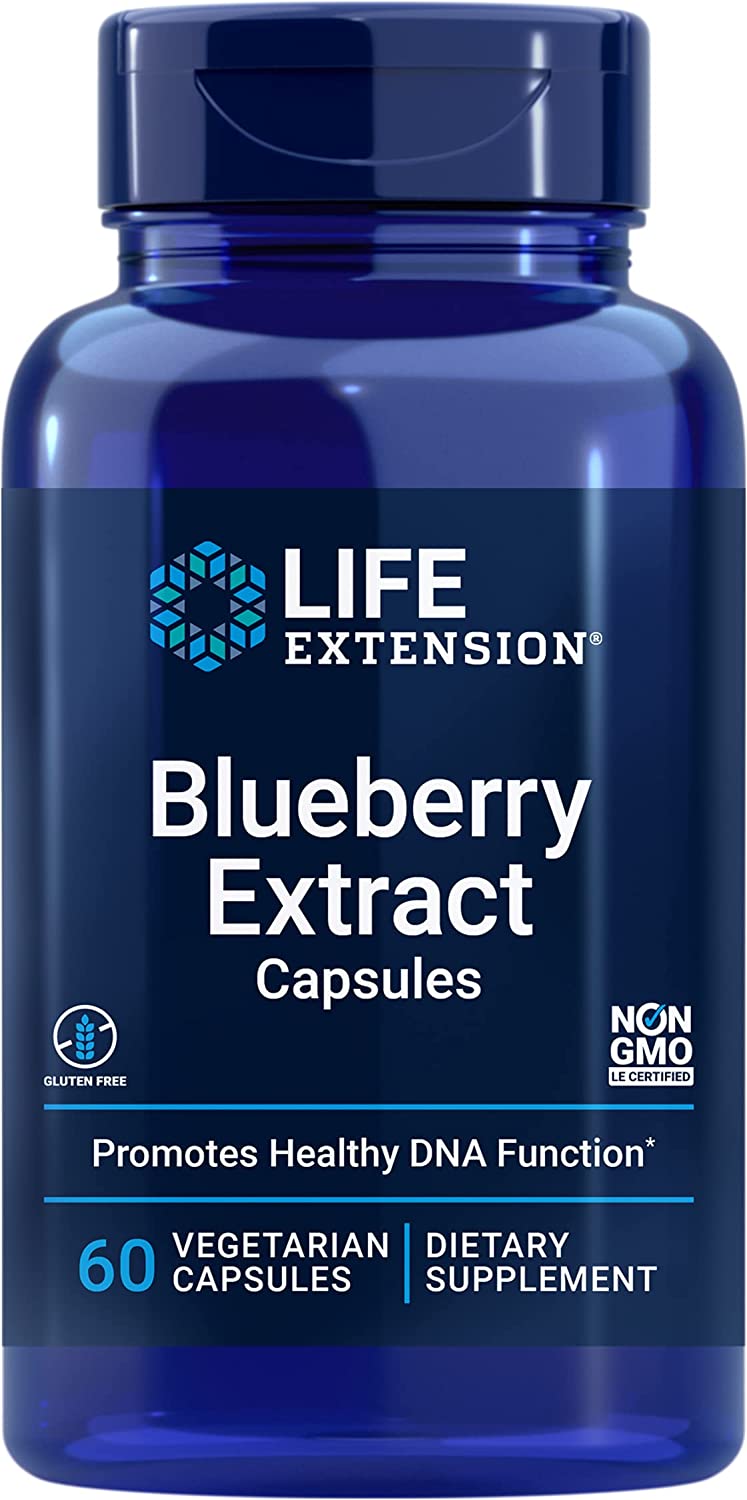 Life Extension Blueberry Extract Capsules