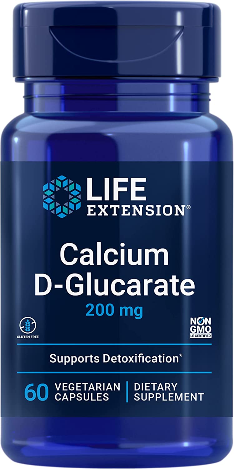 Life Extension Calcium D-Glucarate 200mg