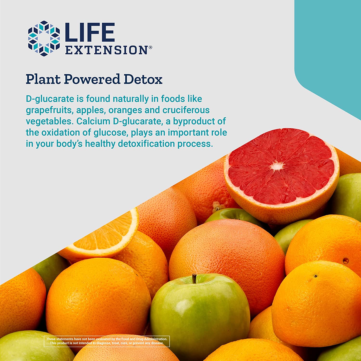 Life Extension Calcium D-Glucarate 200mg