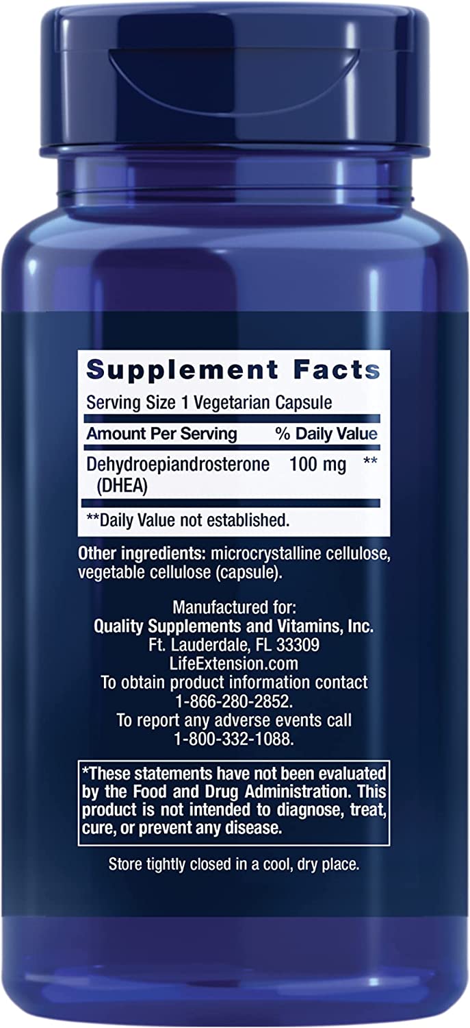 Life Extension DHEA 100mg 60C