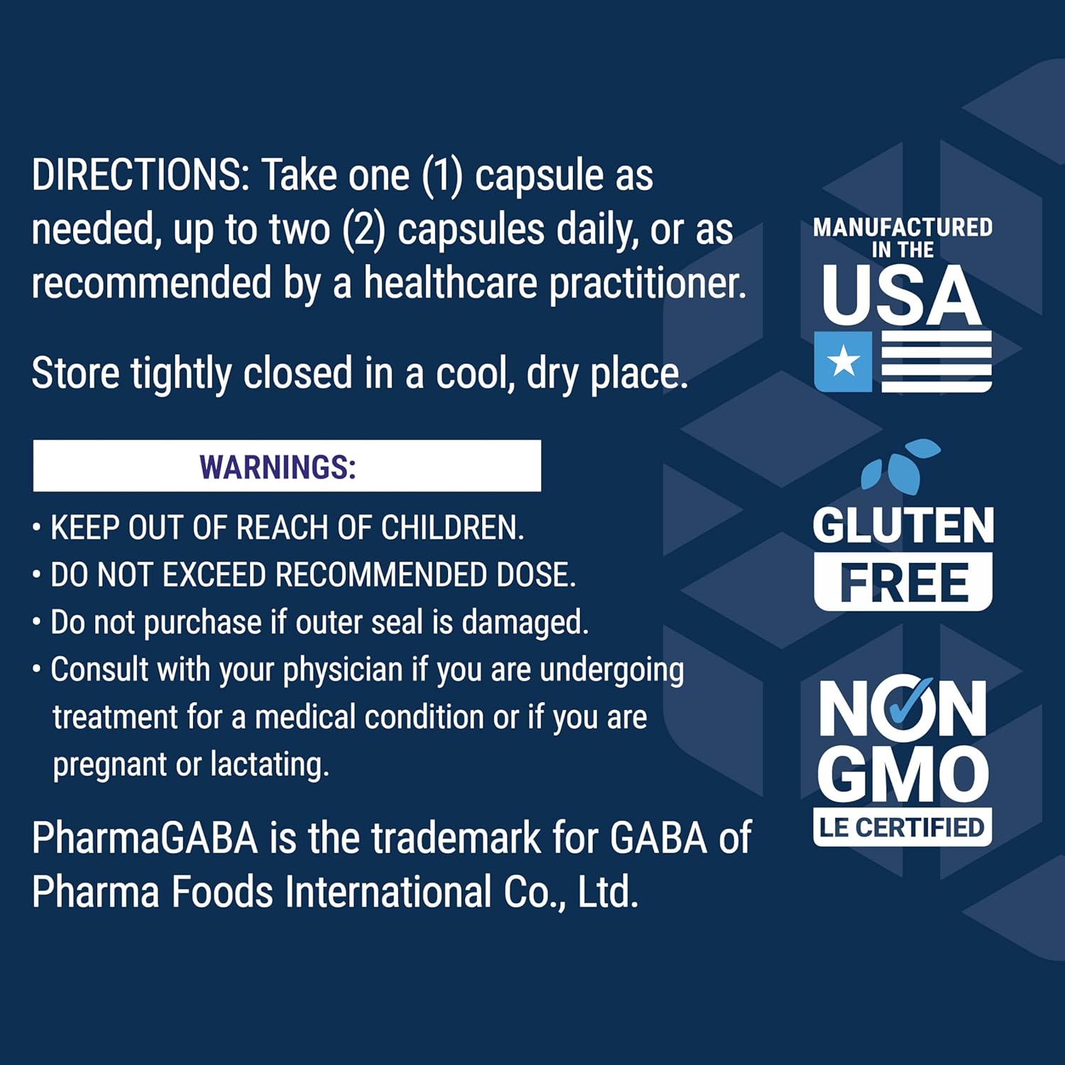 Life Extension GABA 60C