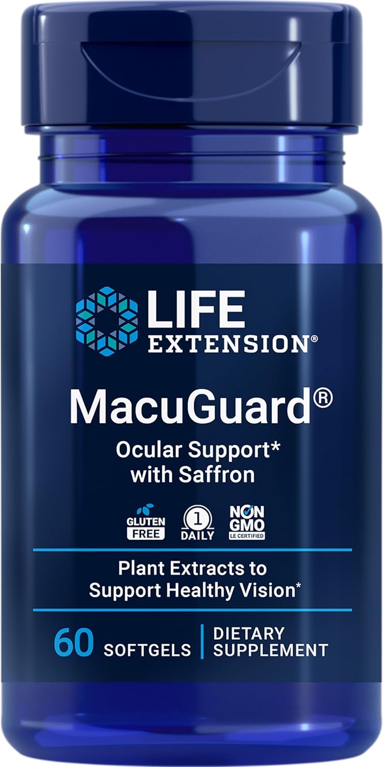 Life Extension MacuGuard Ocular Support with Saffron