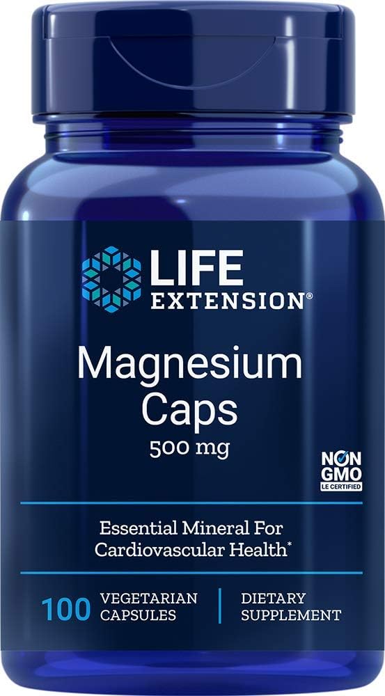 Life Extension Magnesium Caps 500mg 100C