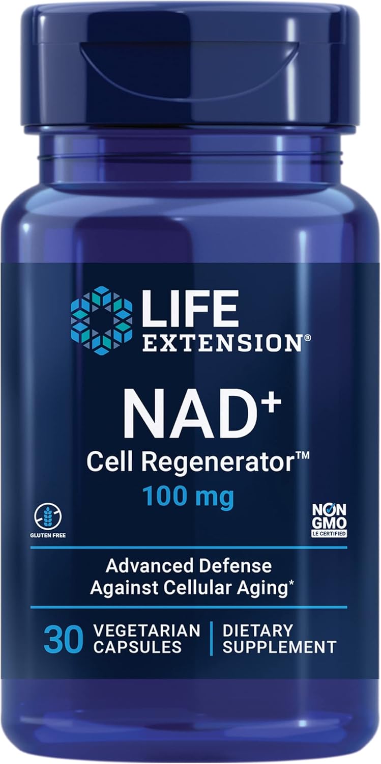 Life Extension NAD+ Cell Regenerator 100mg 30 Capsules
