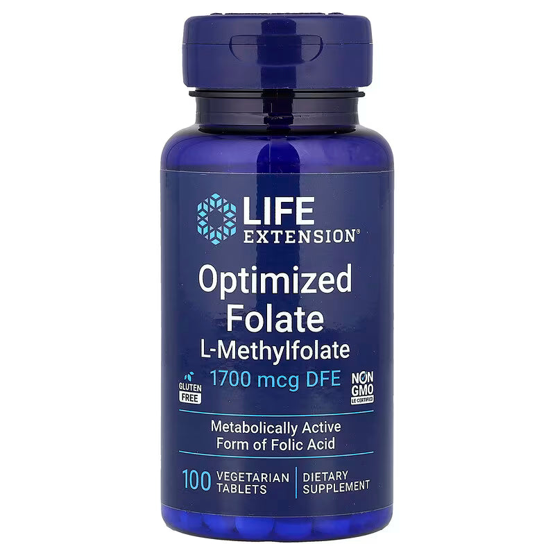 Life Extension Optimized Folate 1700 mcg