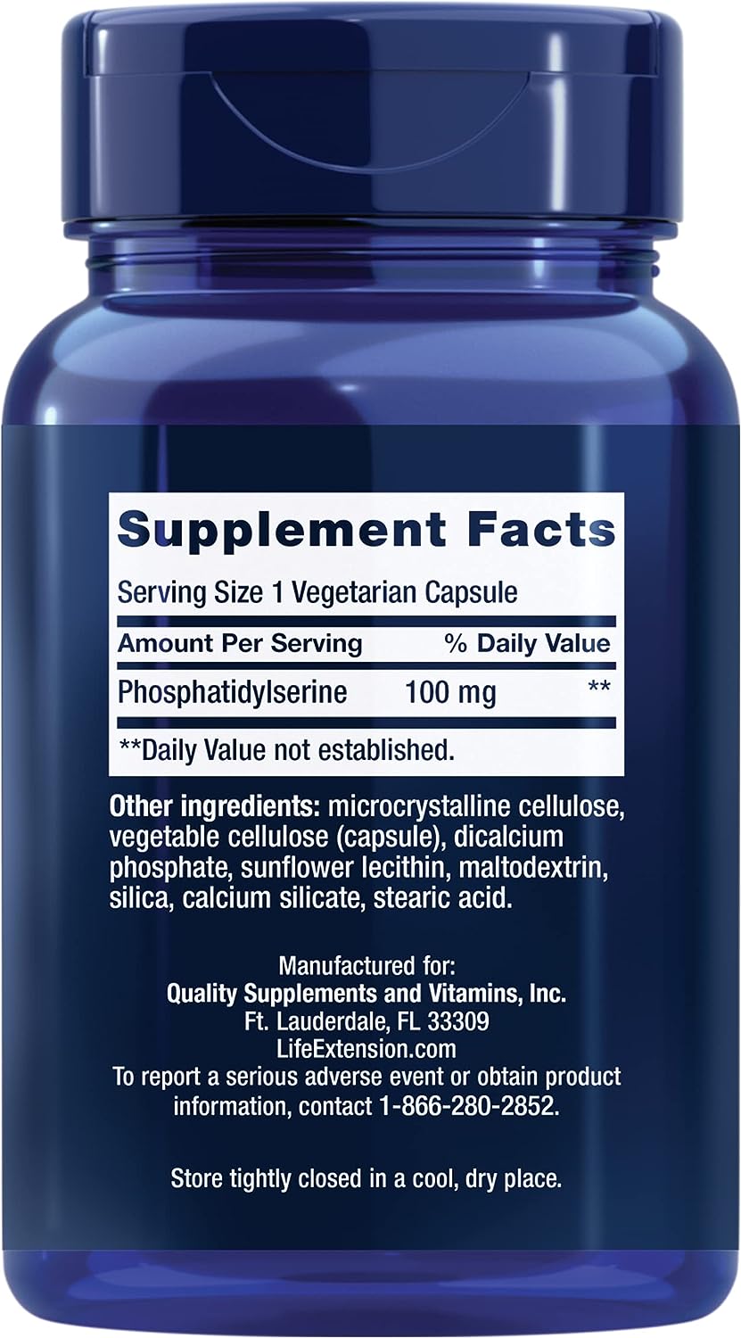 Life Extension PS Caps (Phosphatidylcholine) 100mg