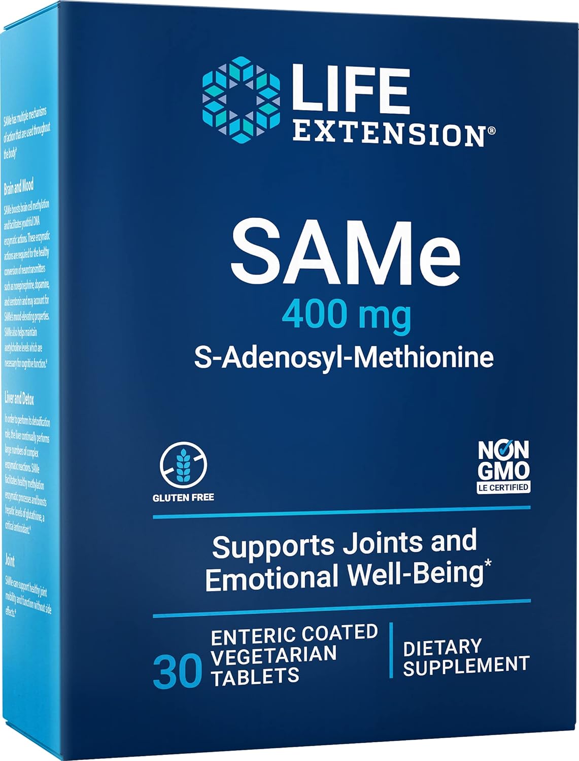 Life Extension SAMe 400mg 30C