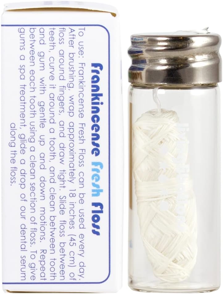 Living Libations Organic Frankincense Fresh Floss (2 refill rolls)