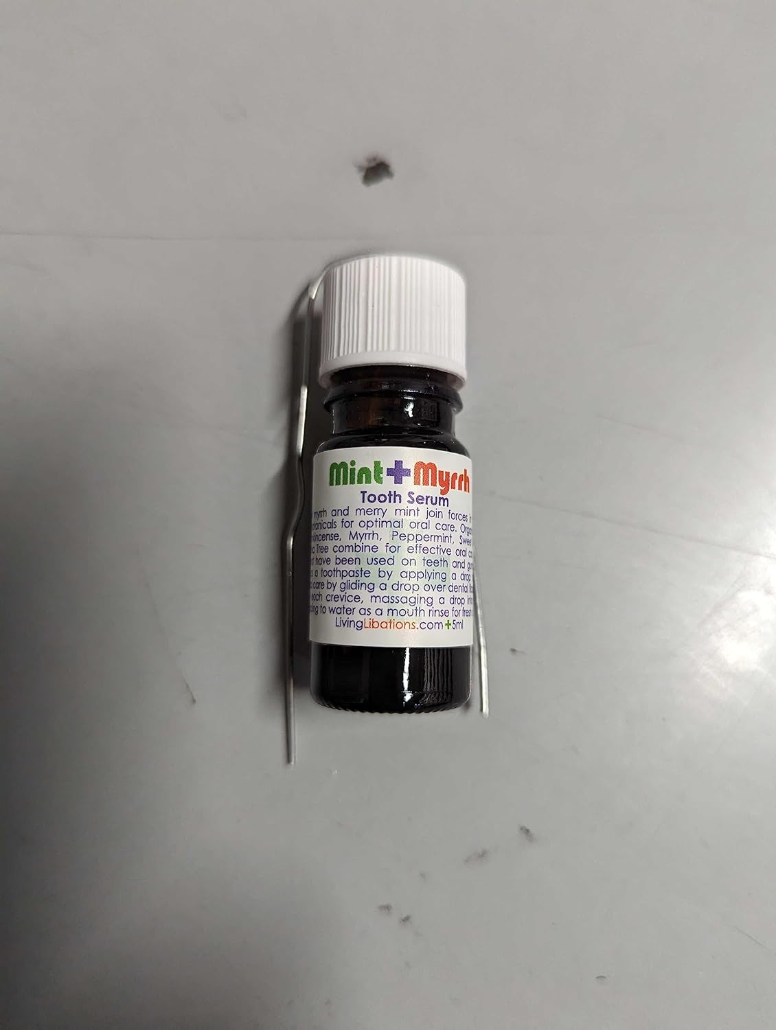 Living Libations Mint + Myrrh Tooth Serum 5ml