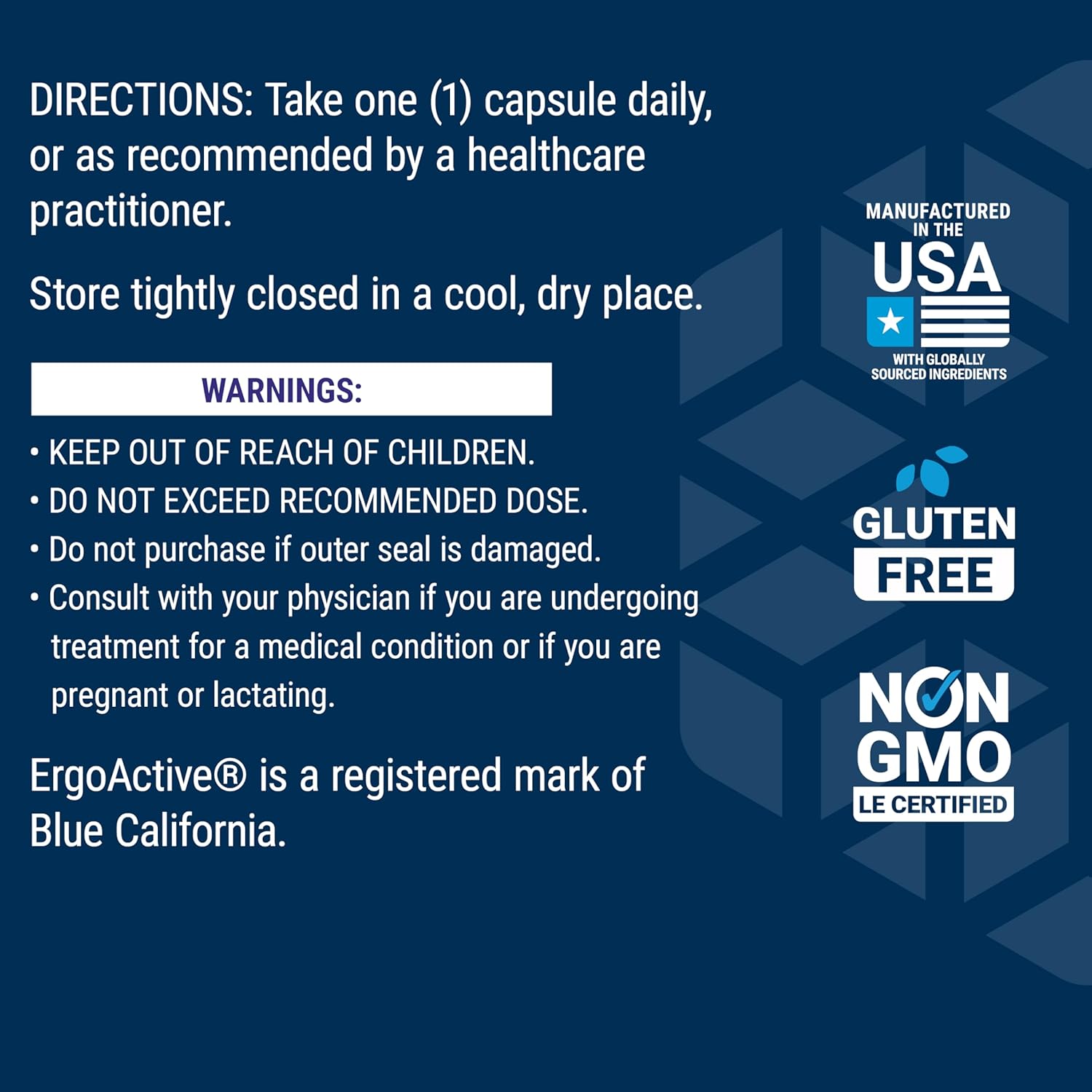 Life Extension Mega L-Ergothioneine 30 Capsules