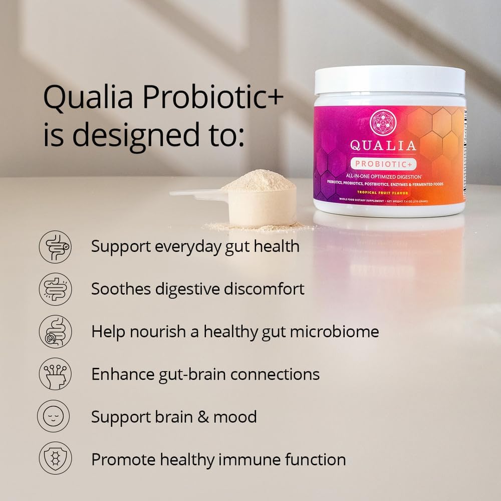 Neurohacker Collective Qualia Probiotic+ | Tropical (4 Week Supply)