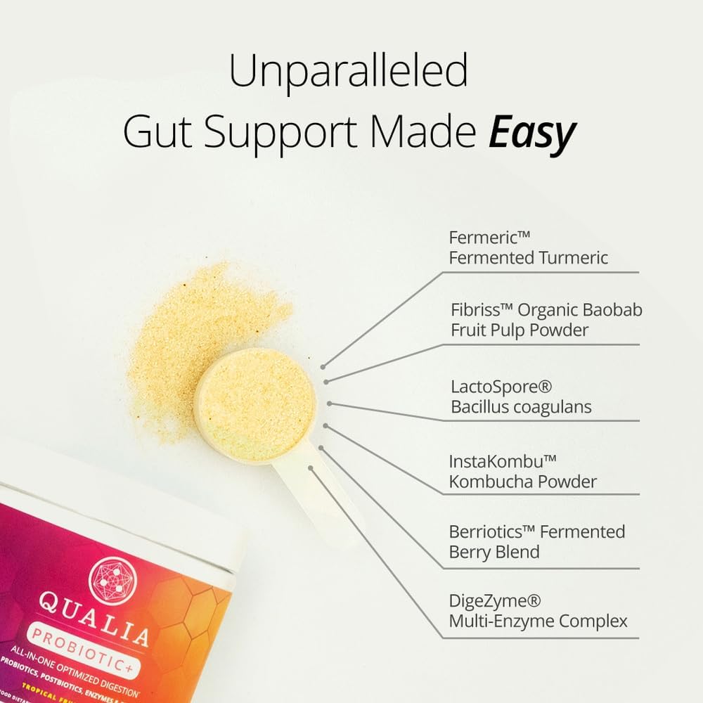 Neurohacker Collective Qualia Probiotic+ | Tropical (4 Week Supply)