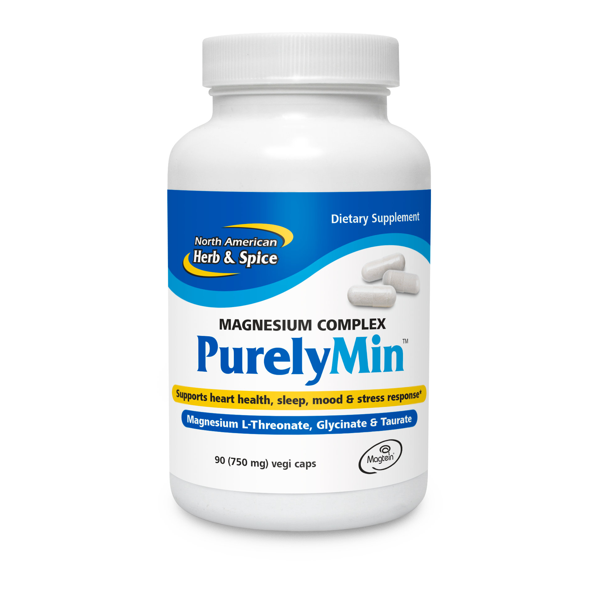 North American Herb and Spice PurelyMin Magnesium Complex