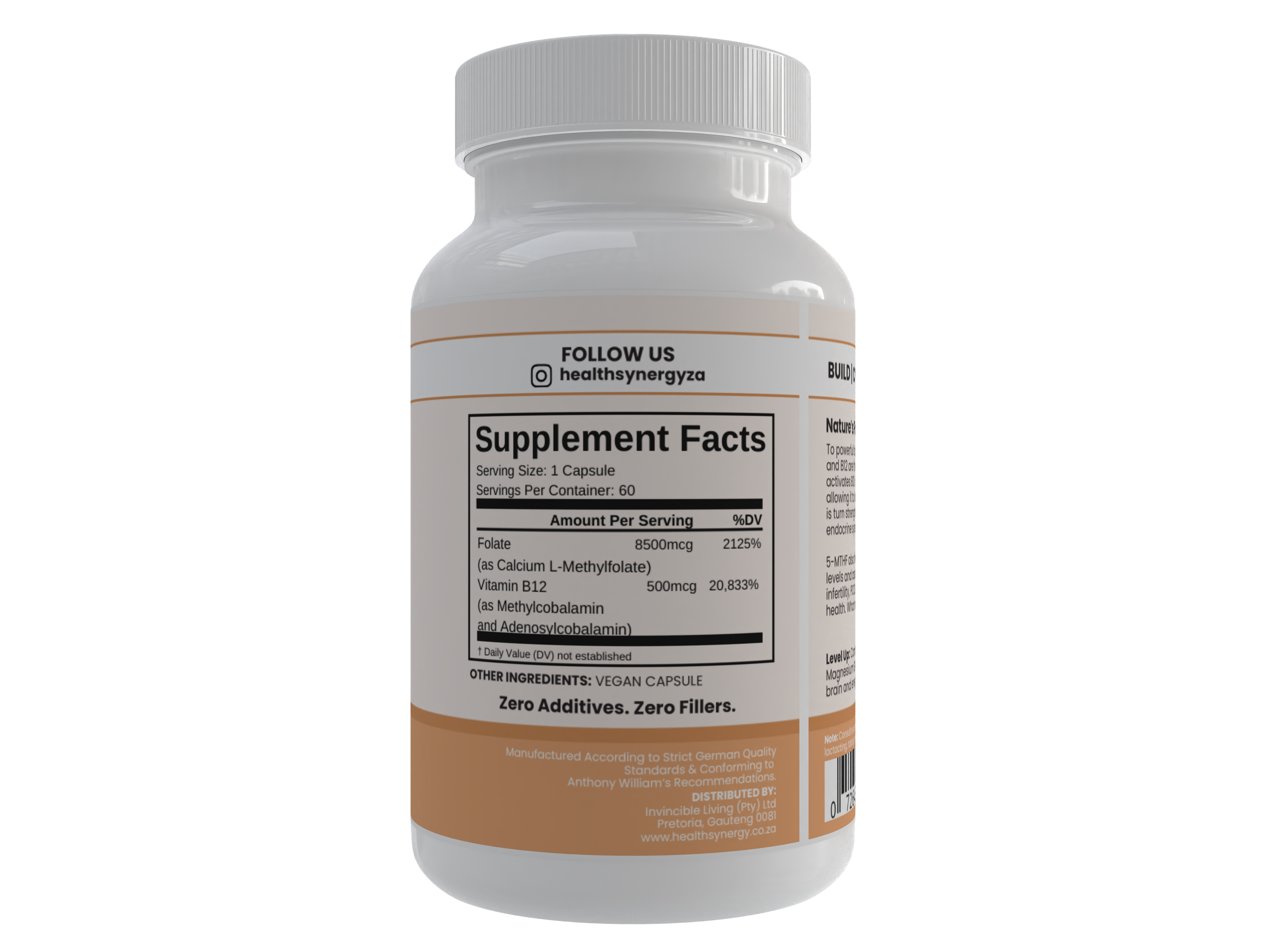 Orgamika 5-MTHF - 60 Capsules