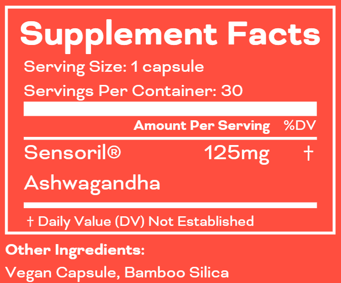 Orgamika Sensoril® Ashwagandha