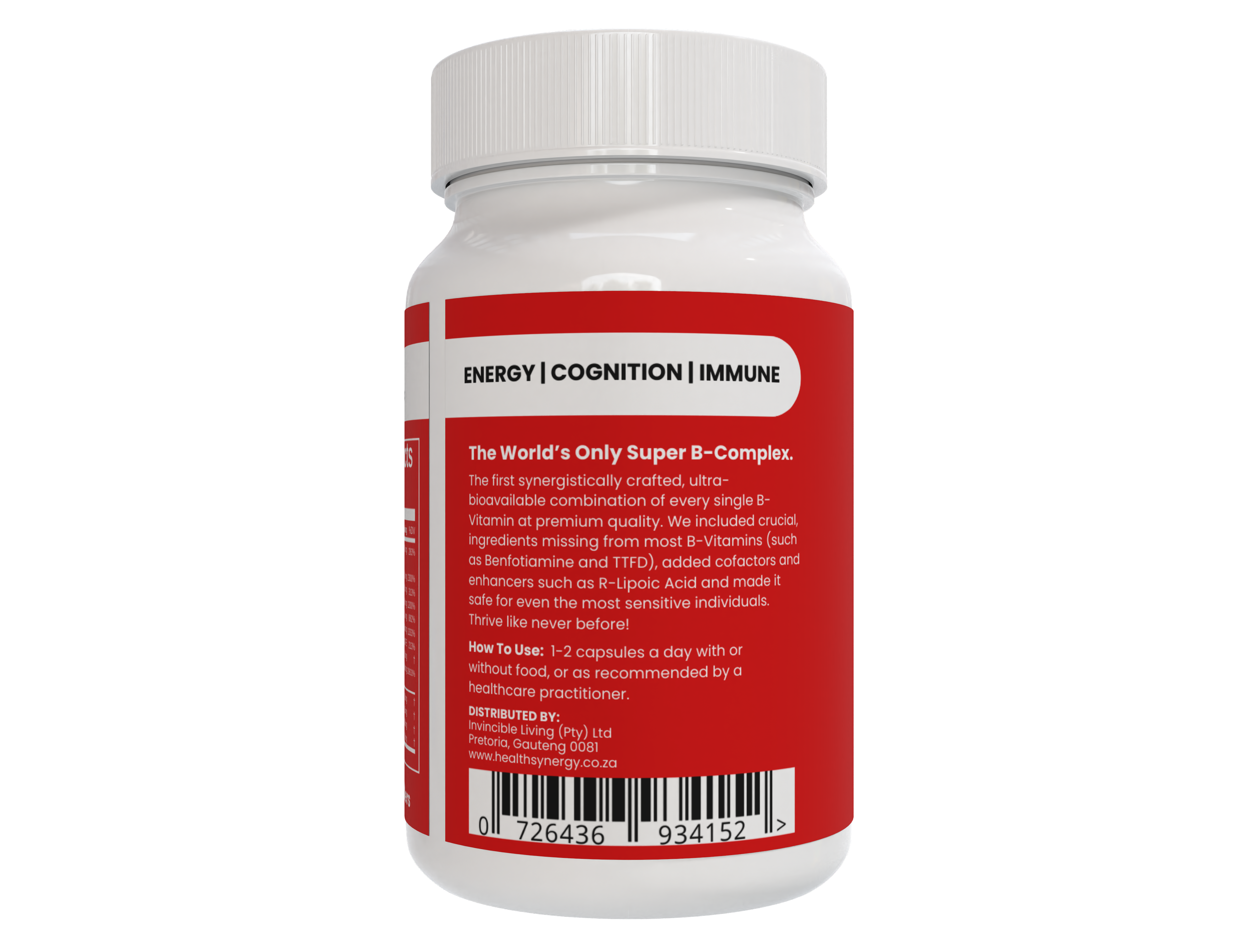 Orgamika Thrive B-Complex - 60 Capsules