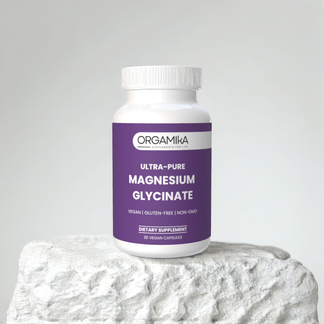 Orgamika Ultra-Pure Magnesium Glycinate 30 Capsules