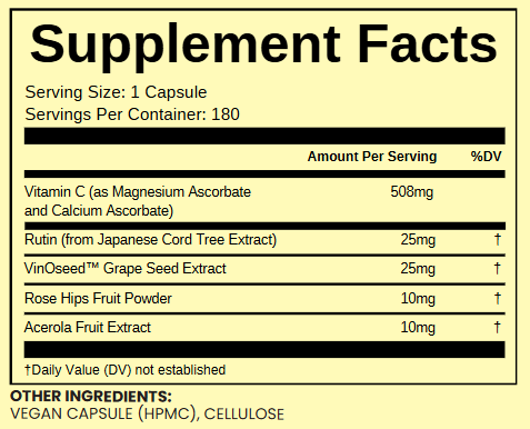 Orgamika Immune-C 180 Capsules